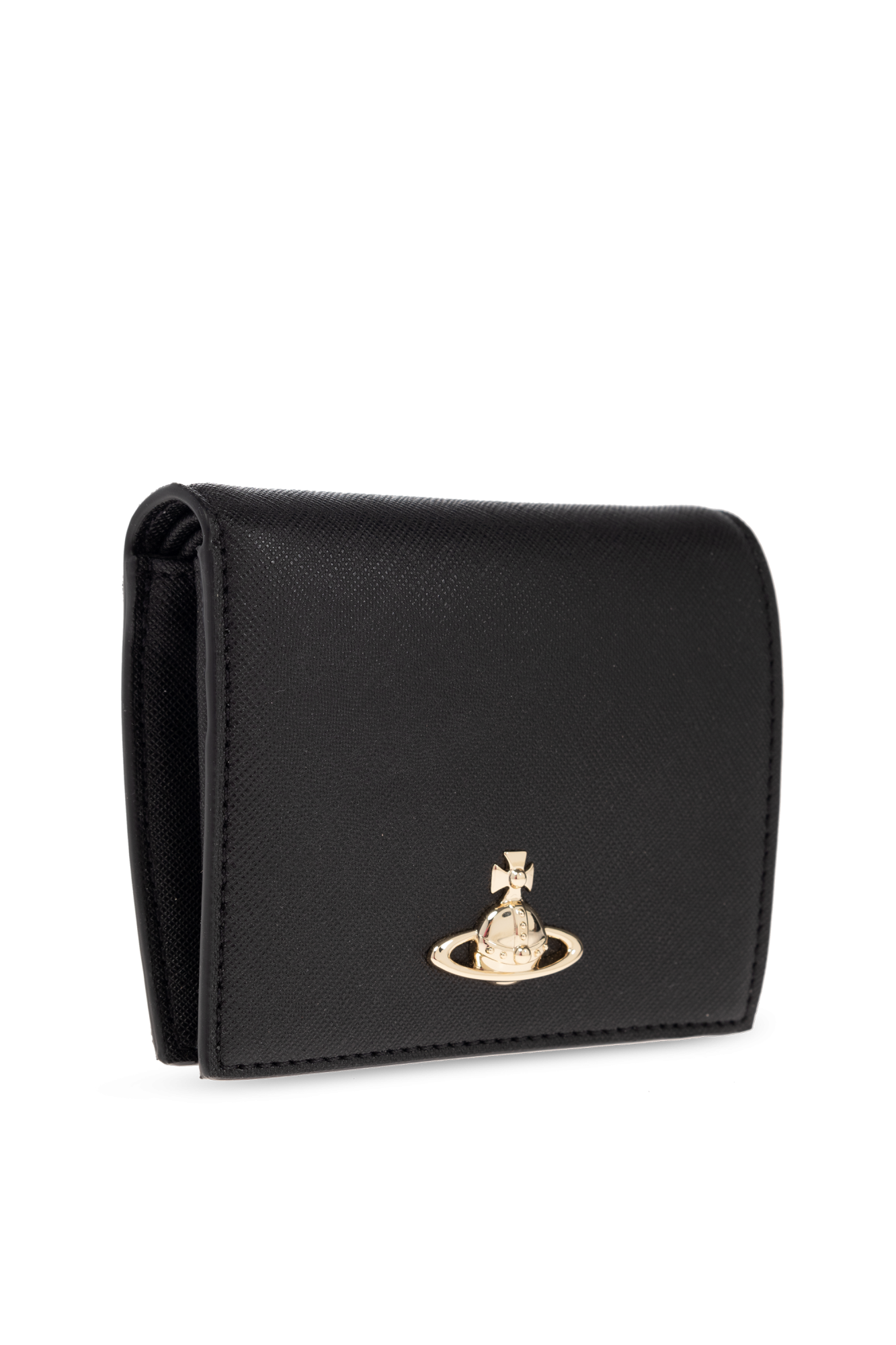 ★Vivienne Westwood★フラップ カード ウォレット Black Wallet with logo Vivienne Westwood - Vitkac Canada